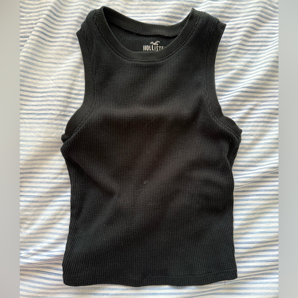 Hollister Women's Classic Black Tank Top